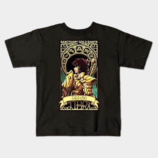 saint zodiac 12 Kids T-Shirt